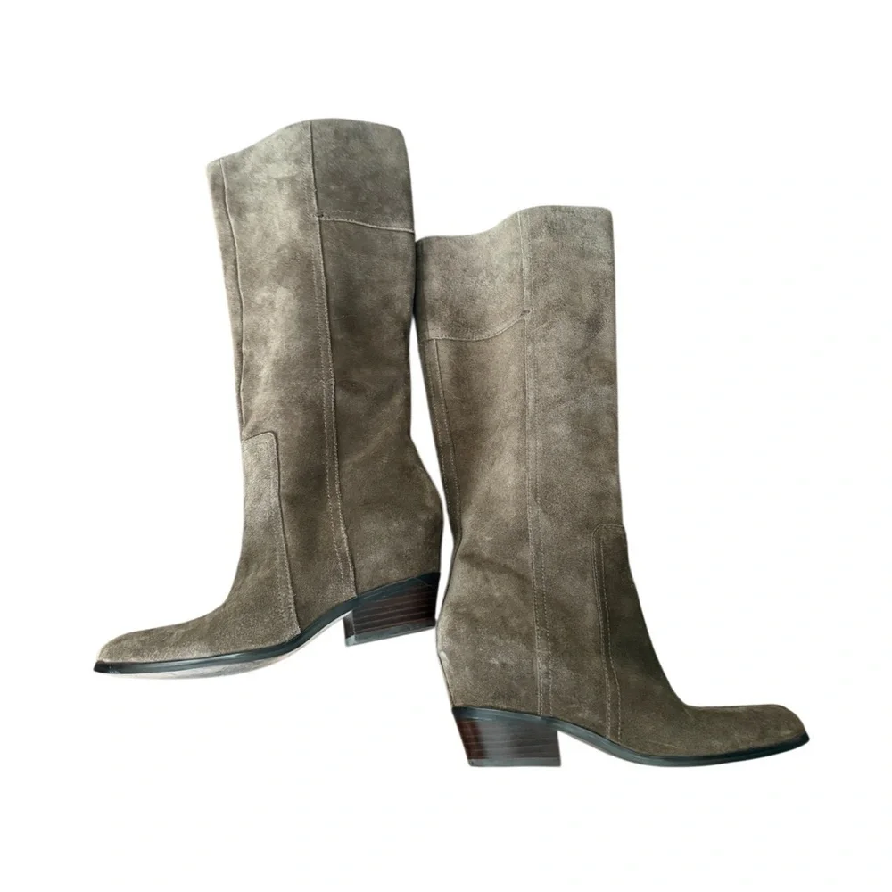 Crown Vintage Tipton Taupe Boots-Size 7.5